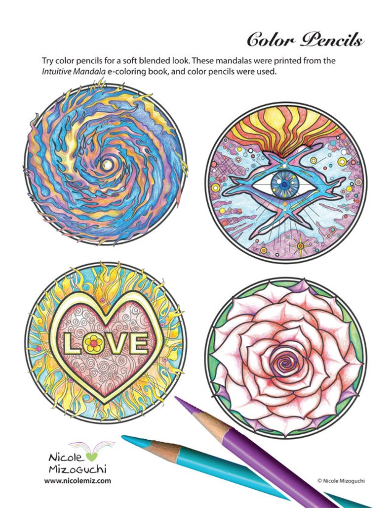 Mandala Coloring Ebook for Adults & Teens PDF with ...