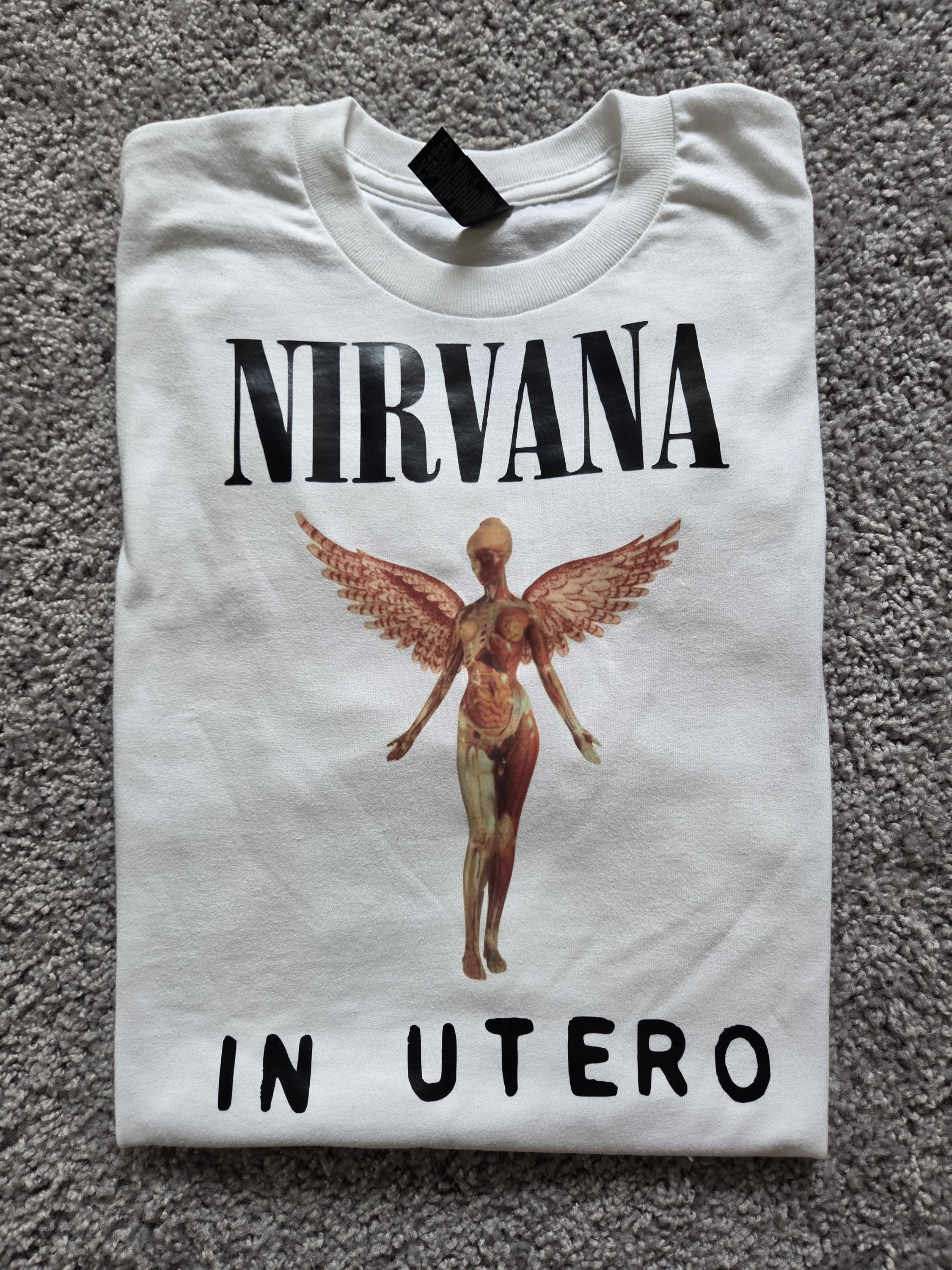 Nirvana in Utero T Shirt - Etsy