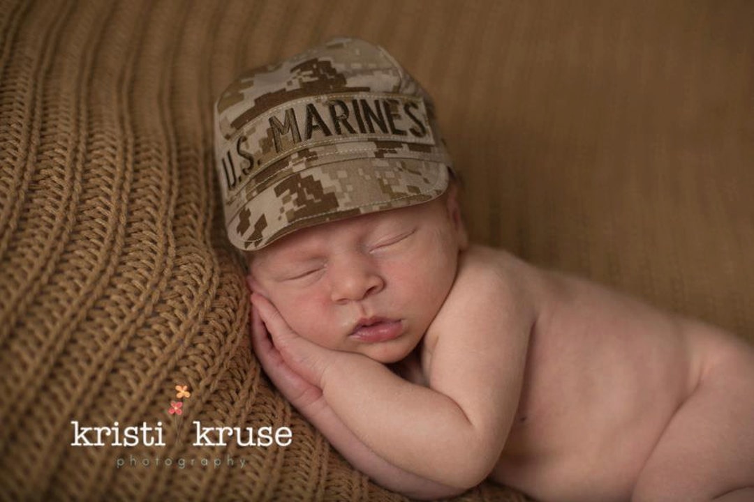 MARINE Inspired Baby Military Caps, Marine Inspired Baby, Marine Hat