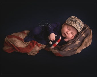 AIR FORCE Inspired Baby Military Cap