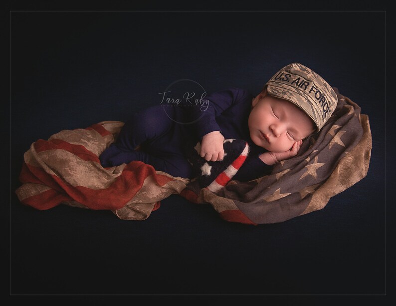 AIR FORCE ABU Baby Military Cap Air Force Baby Military Hat Etsy