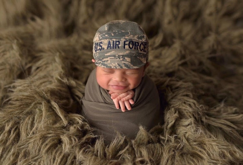 AIR FORCE Inspired Baby Military Cap image 3