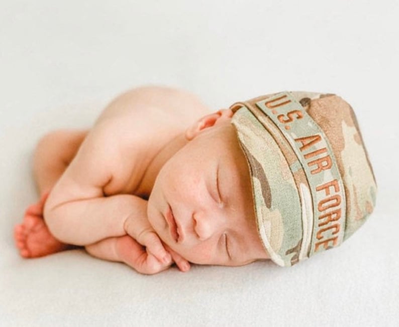 AIR FORCE Inspired Baby Military Cap image 1