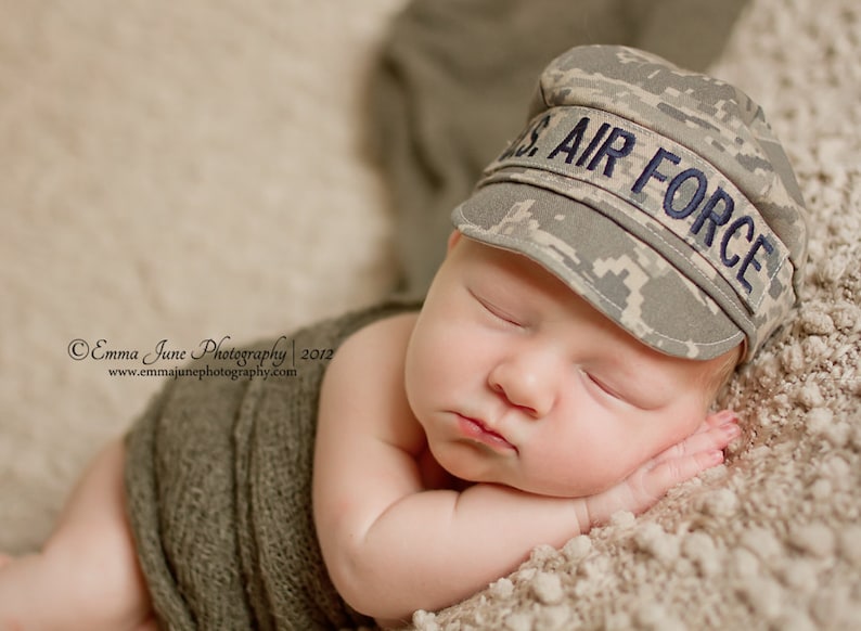 AIR FORCE Inspired Baby Military Cap image 5