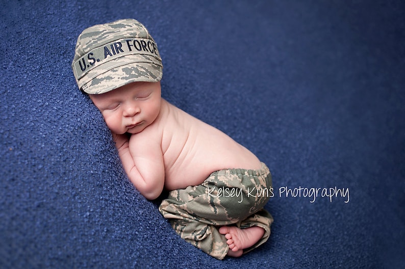 AIR FORCE Inspired Baby Military Cap image 6