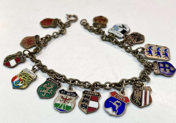 Vintage 1950's charm bracelet, solid sterling! : r/VintageJewelry