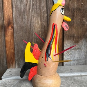 Vintage Rooster toothpick holder image 3