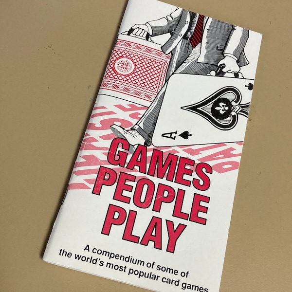 Games People Play booklet: A compendium of some of the world's most popular card games