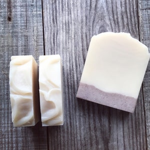 Baobab Luxe Bar luxury plant-based soap, natural cold process soap, face and body soap image 3