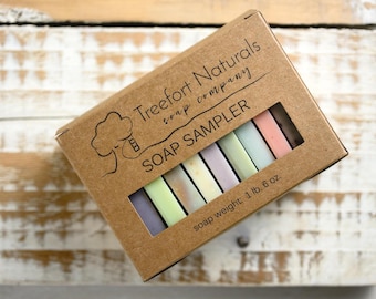 Handmade Soap Sampler Set: All Natural Cold Process Soaps