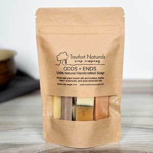 Soap Pieces - Miscellaneous little soaps, odds and ends, Handmade and All natural cold process soap, travel soap
