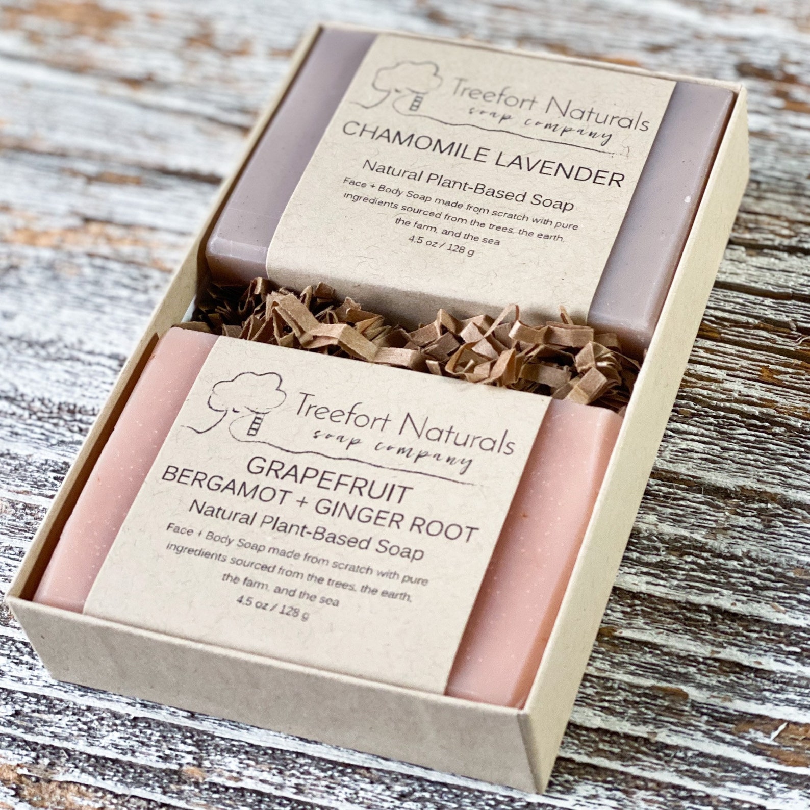 Soap Gift Box 2 Bar Soap Gift Set All Natural Soap Mothers Etsy