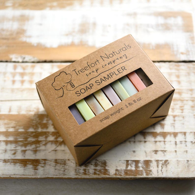 Handmade Soap Sampler Set: All Natural Cold Process Soaps - Etsy