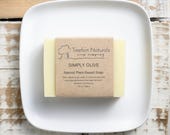 Simply Olive Oil soap - Handmade Cold Process, All Natural, unscented, baby soap
