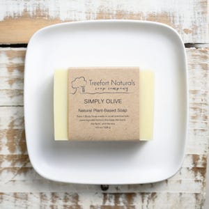 Simply Olive Oil soap - Handmade Cold Process, All Natural, unscented, baby soap