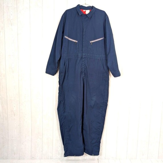 Navy blue coveralls 80s - Gem