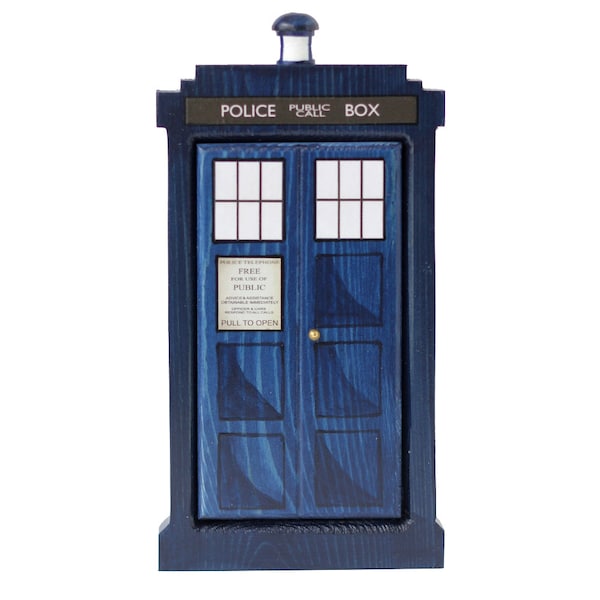 Dr. Who Tardis Fairy Door for Home and Garden