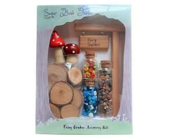 Fairy Garden Accessory Kit for Your Home and Garden