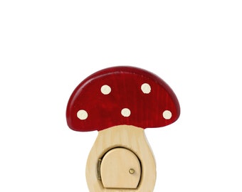 Mini Mushroom Fairy Door for your Home and Garden