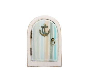 Wee Nautical Fairy Door for Your Home and Garden