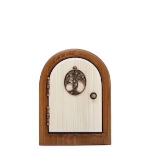 Whimsical Tree Fairy Door for Home and Garden