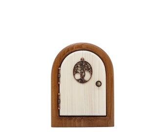 Whimsical Tree Fairy Door for Home and Garden