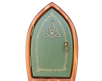Celtic Trinity Fairy Door for Your Home and Garden