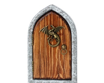 Dragon's Keep Fairy Door for Home and Garden