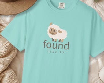 Lost Sheep Christian T-Shirt | Luke 15 Comfort Colors Tee