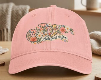Floral Joy Hat | Comfort Colors Christian Cap