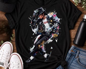 Michael Jackson, Michael Jackson Shirt, Michael Jackson PNG, Trending png, Michael Jackson SVG, Halftone png, MJ Thriller Jacket