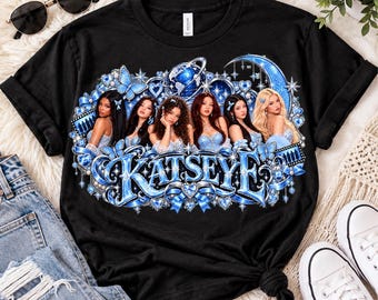 Katseye PNG, Katseye Shirt Design, Katseye Design PNG, Kpop PNG, Pop Music png, Katseye Tee, Katseye Hoodie Digital Download