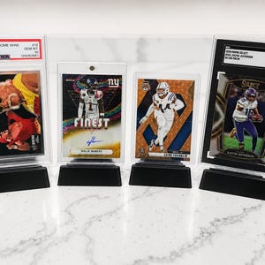 2 Pack Top Loader Card, One Touch PSA SGC UNIVERSAL Display Stands | Sports Trading Card Holder | Baseball Basketball Football Display Stand