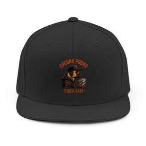 Ground Pound Stack Sats-keps | Miner med pickaxe-grafik Snapback