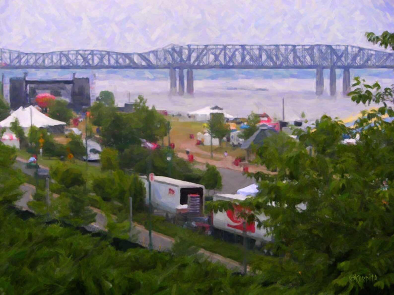 Mississippi River Bridge Memphis TN Art Memphis Bridge Etsy