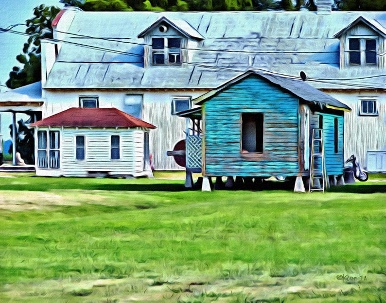 Tiny Houses Big Barn Mississippi Delta Print Shack up Inn Etsy
