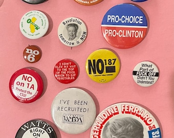 Protest buttons #3–