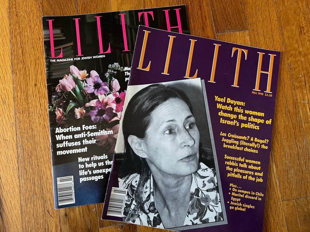 Lilith Magazines 1990 Fall & Summer - Etsy