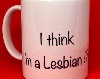 Lesbian coffee mugs