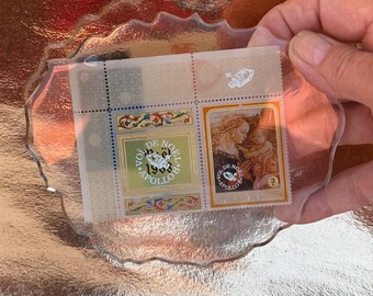 Xmas special in stamp coasters