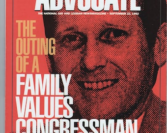 The Advocate magazine LGBTQ 1992-93