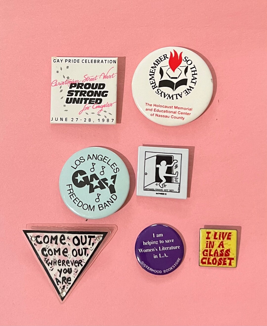 Protest Buttons —#4– Gay Plus, Historic - Etsy