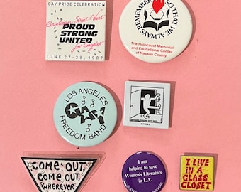 Protest buttons —#4– Gay plus, historic