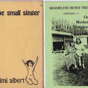 Shameless Hussy Press, Small Singer &#39;75 and catalog RARE