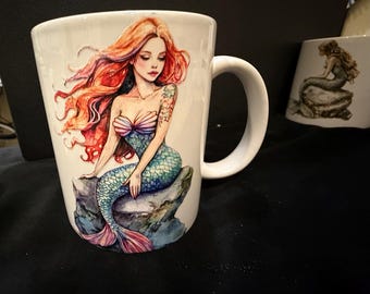 Mermaid mugs 12 oz