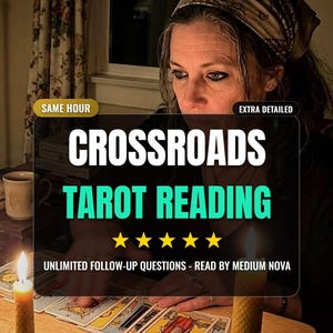 Personalisierte Tarot-Lesung „Kreuzwege“ | Vergleich zweier Wege (Digitale Lesung)