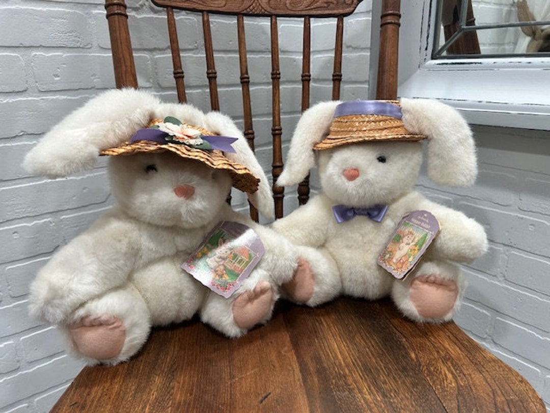 Heidi Rabbit Vintage Hallmark Easter Rabbits - Heidi Rabbit and Hopper Rabbit - Etsy UK