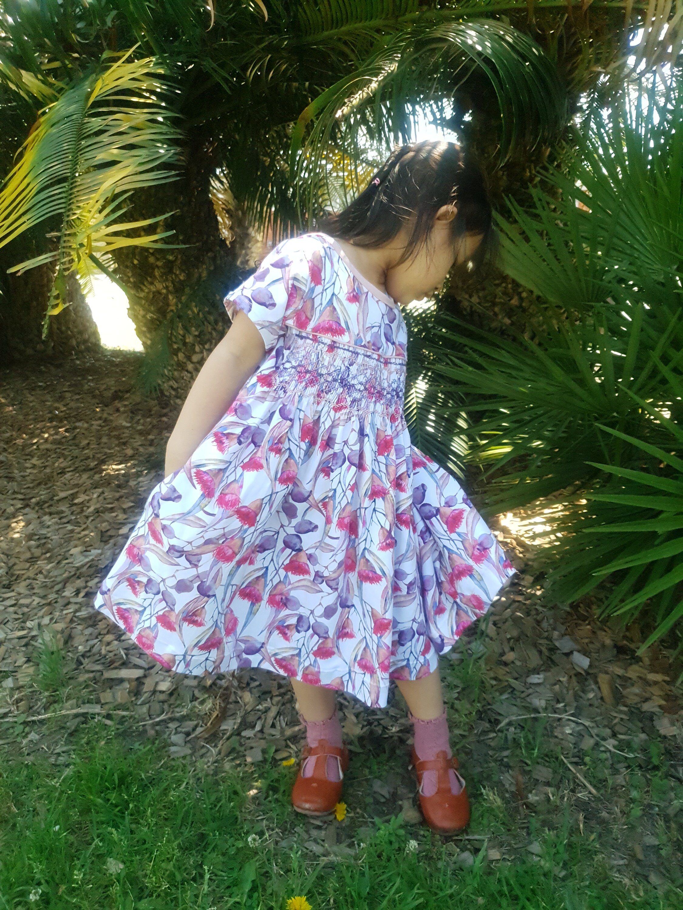 Honey Girl's Knit Sewing Dress Paper Pattern - Etsy