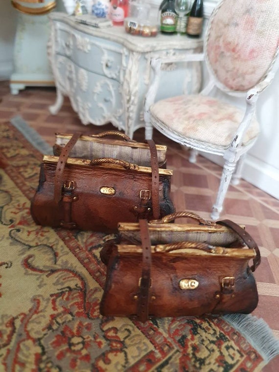 19th century gladstone bag