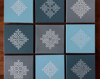 Ocean | Kolam Wall Art